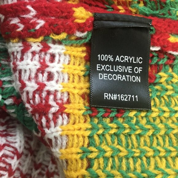 Christmas Sweater Tacos  Unisex Men Women Ugly Mexican Fiesta Size Medium - Picture 7 of 13